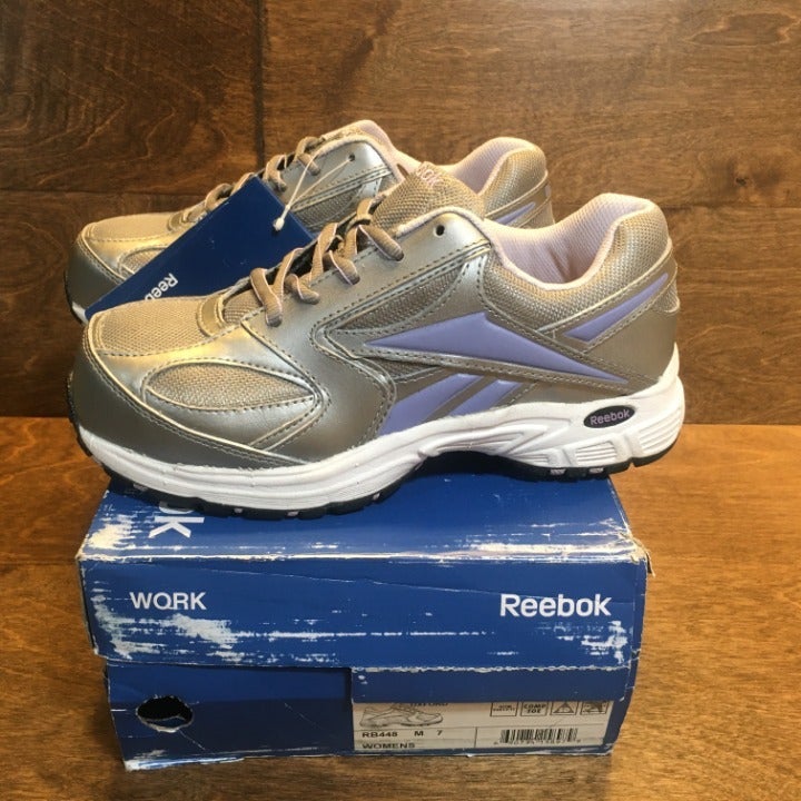 Reebok RB448 Ateron Women's Work Safety Composite Toe Sport Oxford Shoes 7 M