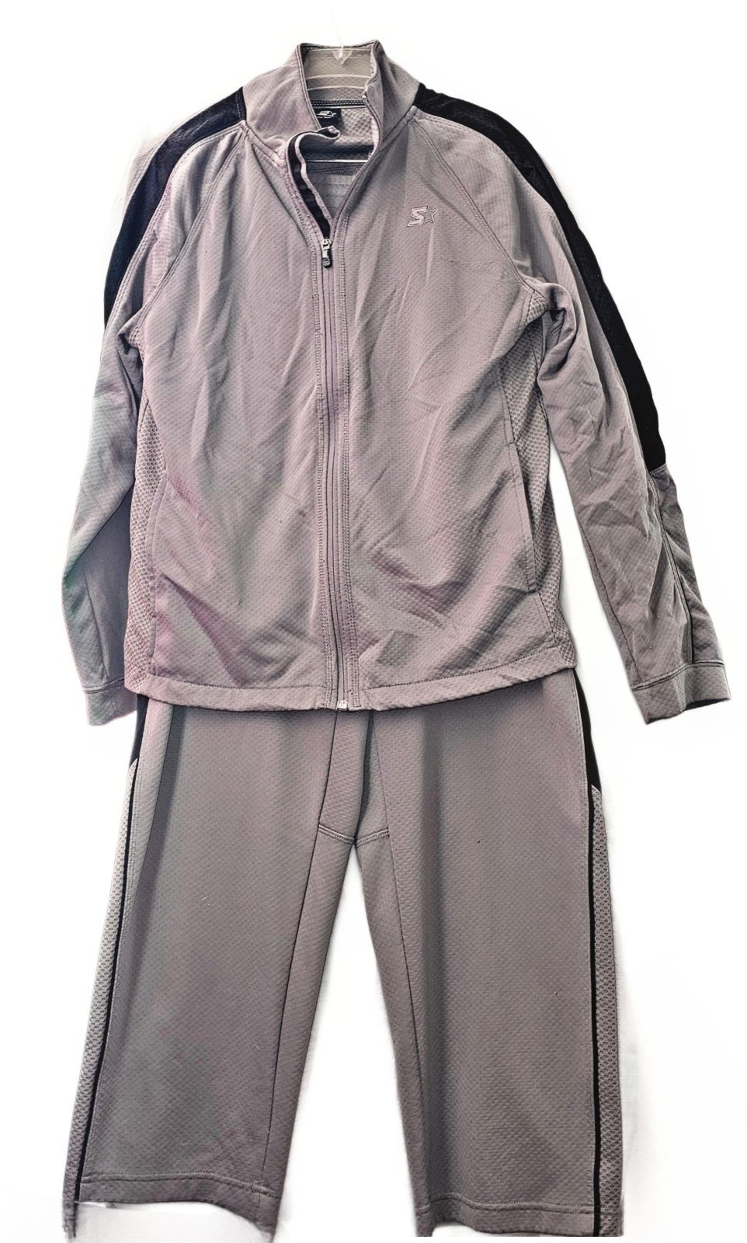 Starter Brand Men's Gray Track Suit