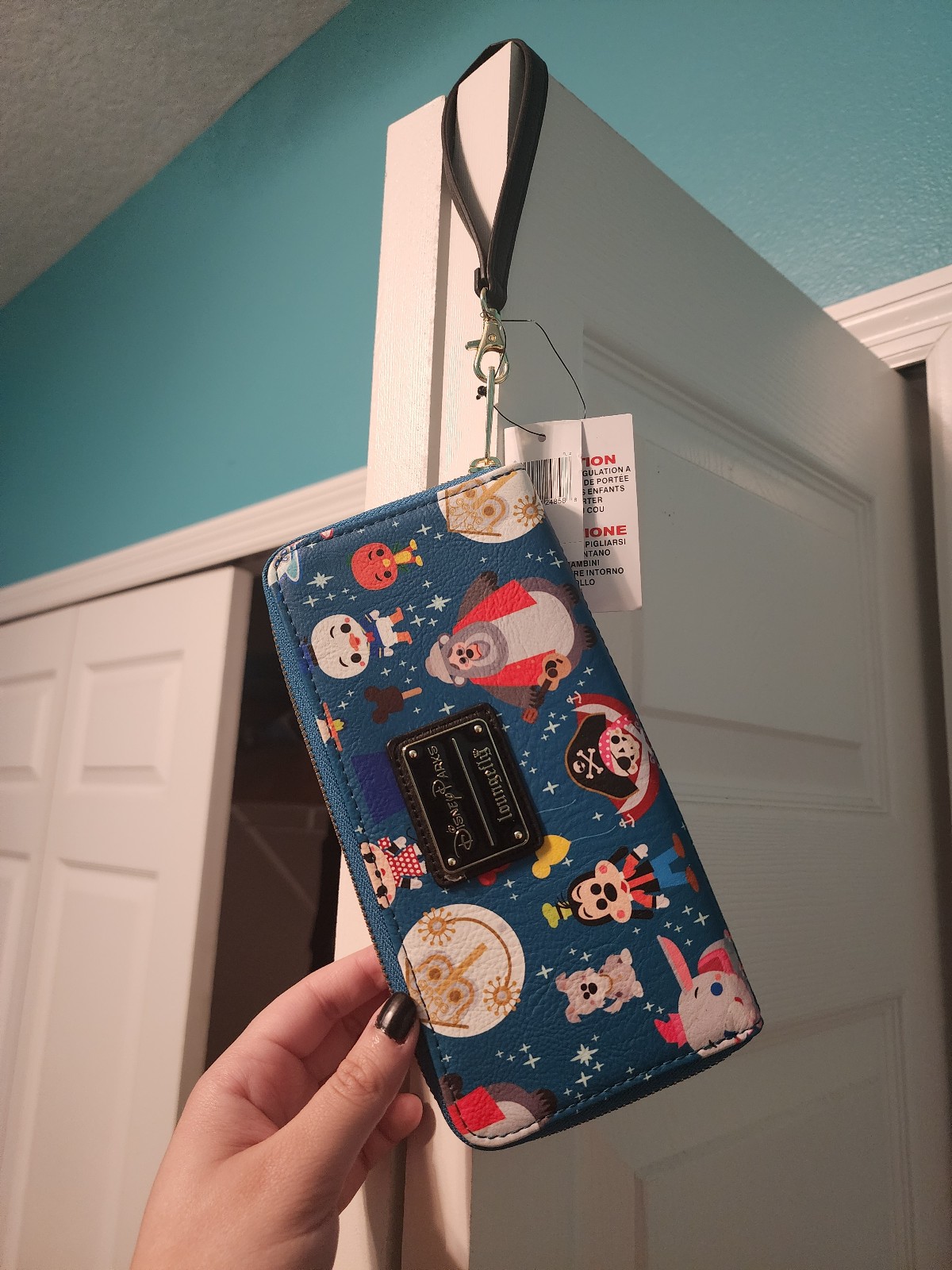 Loungefly Disney Park Chibi Icons Wallet NWT