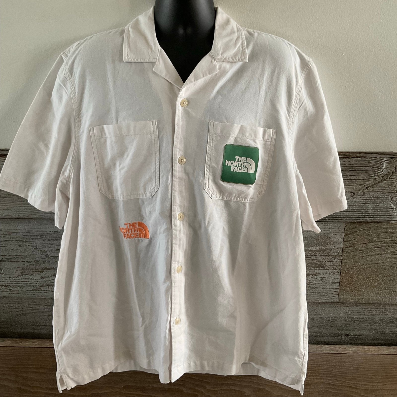 NWT The North Face Earth Day Valley Woven Utility Shirt Button Shirt Men XL (C1)