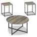 Wadeworth - Brown / Beige - Occasional Table Set (Set of 3)