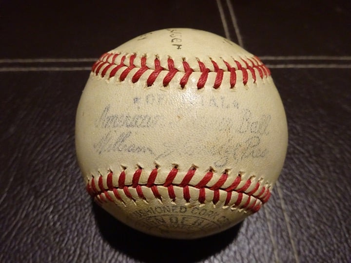 1937 - 1940 American League Baseball, with Minor League Signatures ~