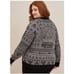 Torrid x harry potter fair isle bomber moto jacket coat swestet cardigan sz 2