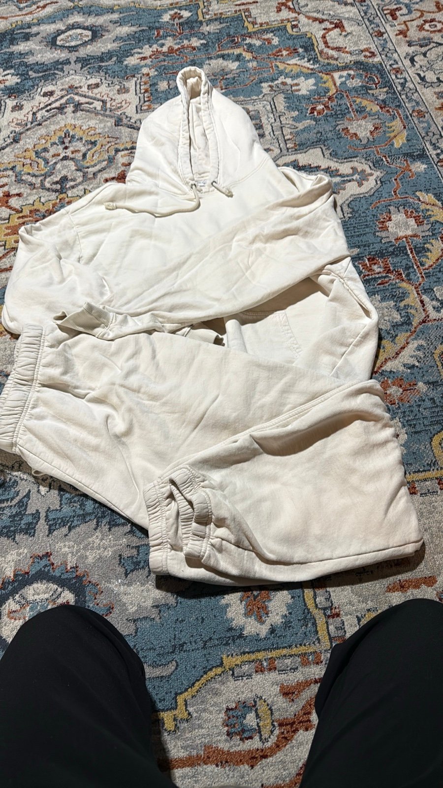 Good American cotton hoodie and sweatpants size 5 women’s