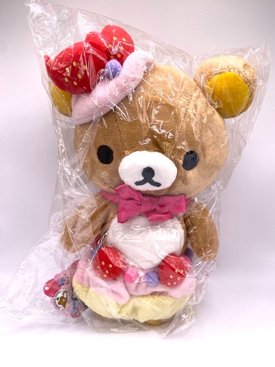 Rilakkuma Fukuoka Limited Strawberry Cake Sweets Plush