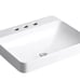 Kohler 23 rectangular vessel bathroom sink white 2660 -8-0