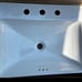 Kohler 23 rectangular vessel bathroom sink white 2660 -8-0