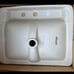 Kohler 23 rectangular vessel bathroom sink white 2660 -8-0