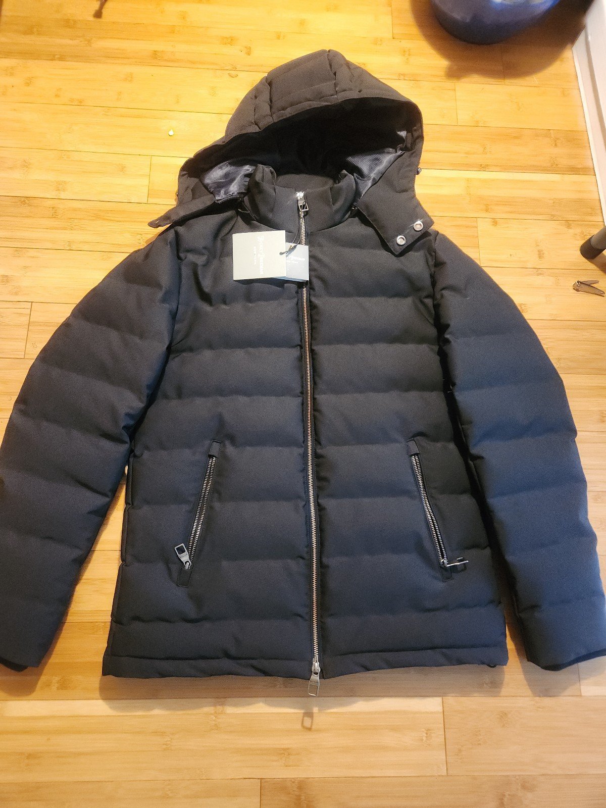 Hickey freeman designer men's winter jacket coat