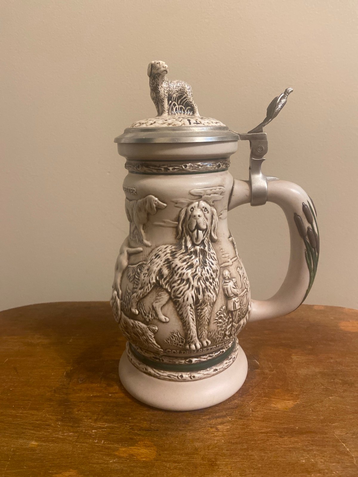 Vintage Avon 1991 Great Dogs of the Outdoors Stein