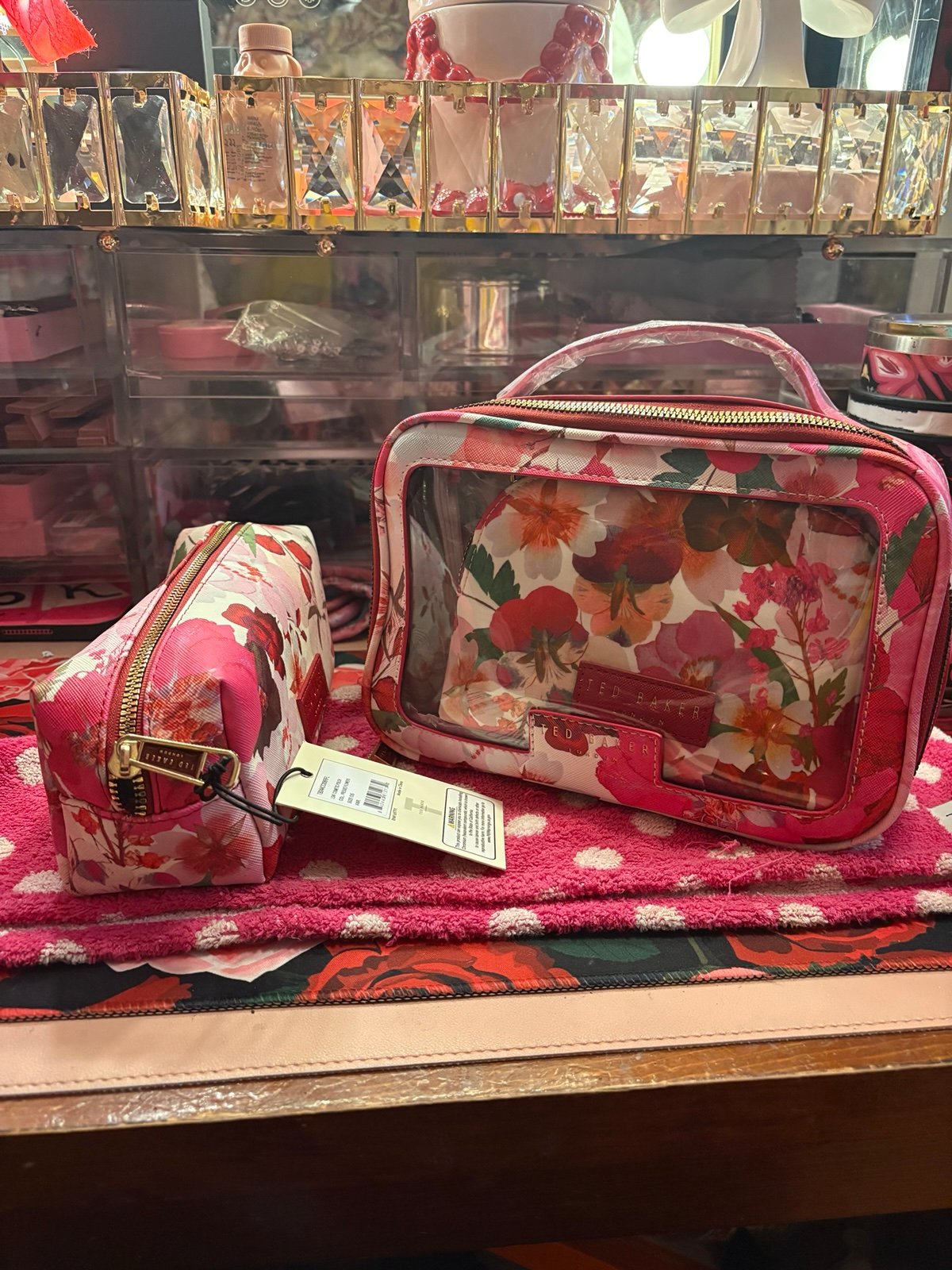 Ted baker London four piece make up floral set