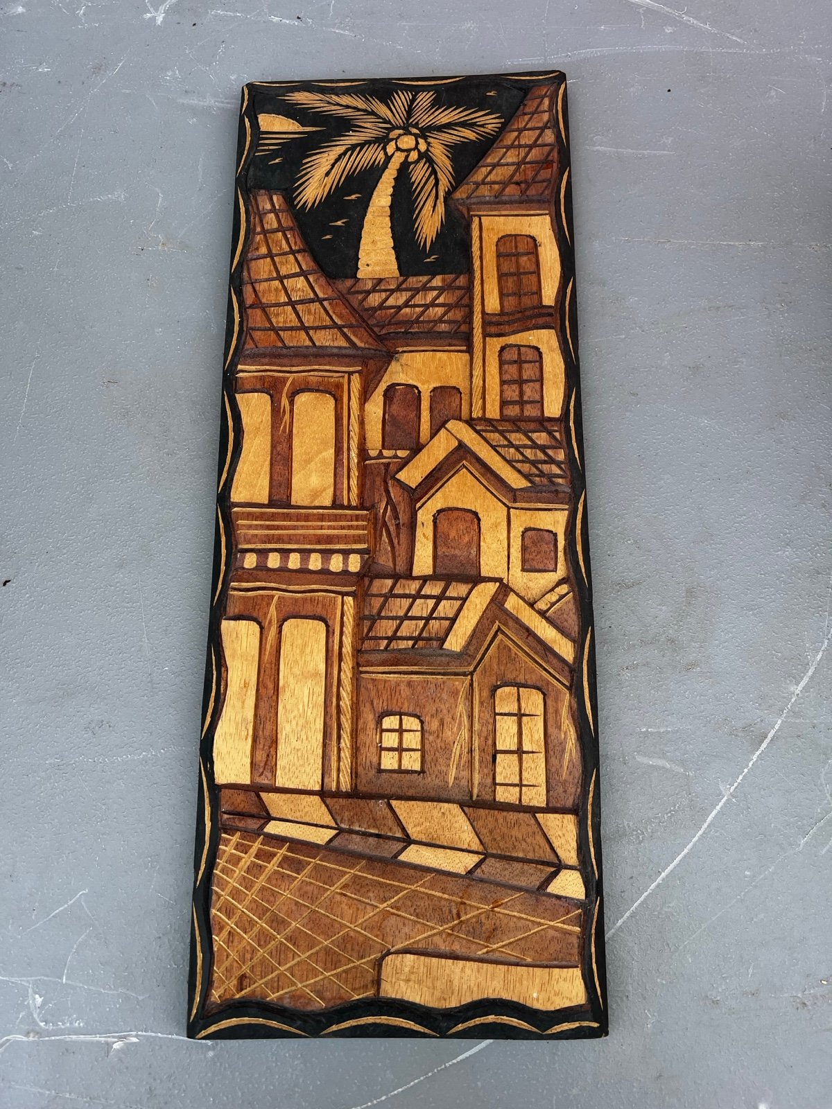 Vintage Wood Carving