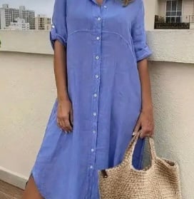 NEW Button Down Shirt Dress