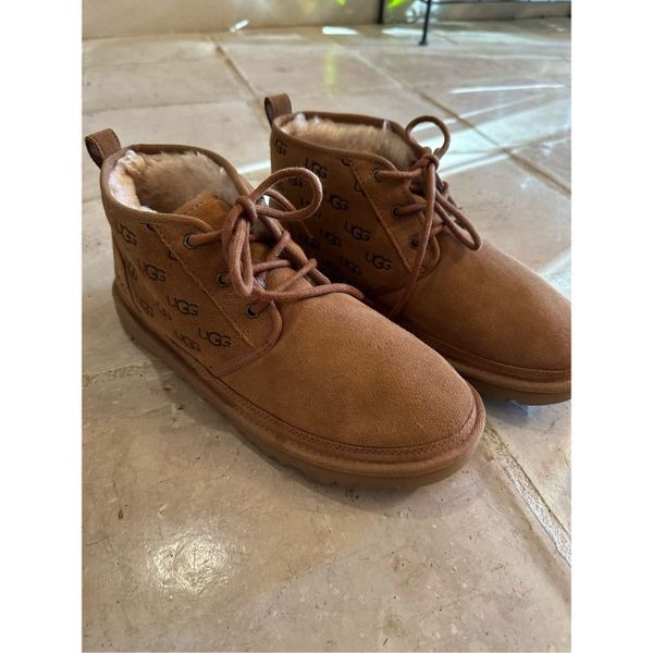 UGG embossed Chukka boots