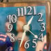 New England Patriots 8” X 10” Drew Bledsoe Wood Plaque Picture Clock