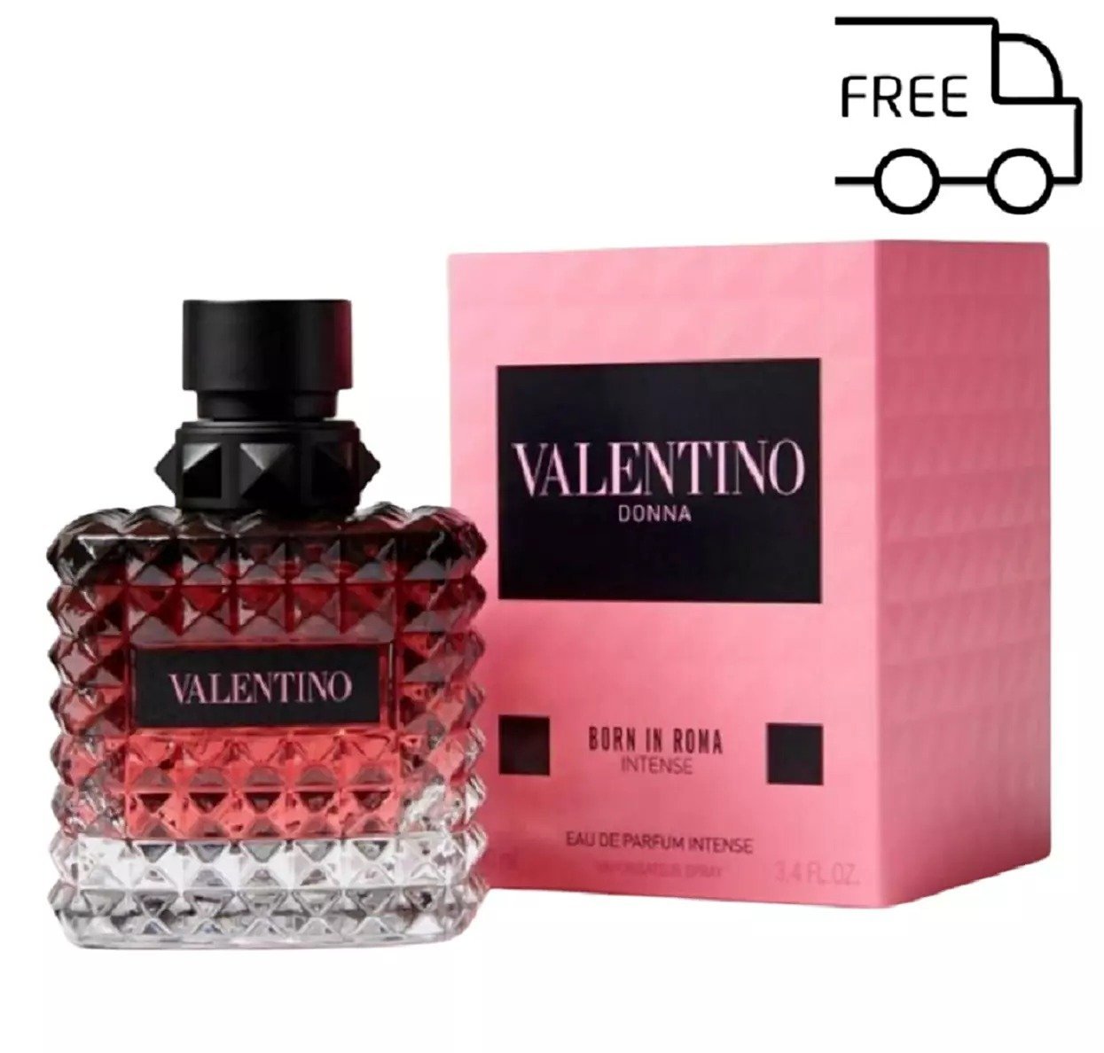 Brand New Valentino Donna Born In Roma Intense EDP Perfume 3.4 oz Spray Women