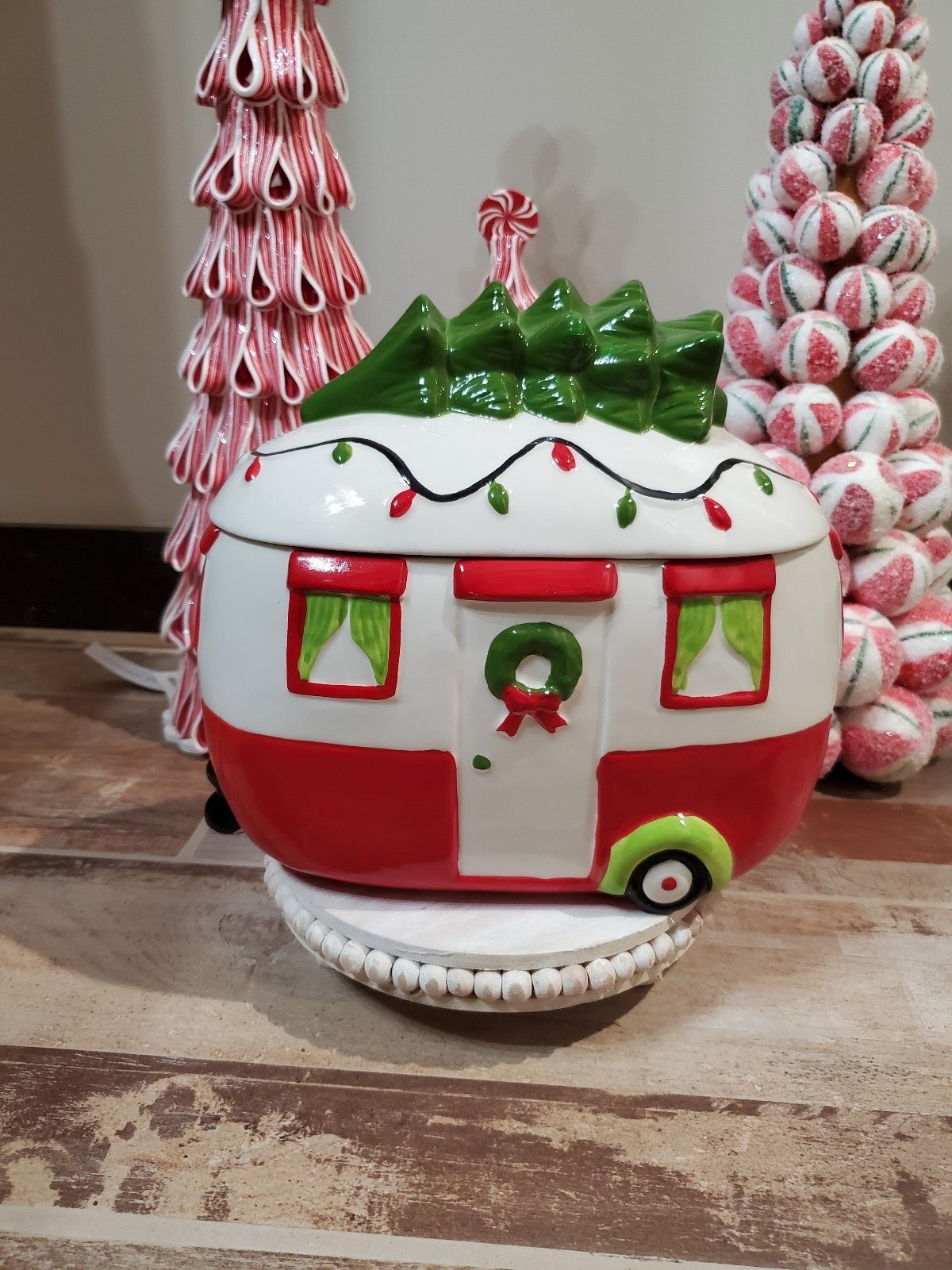 Holiday Camper Cookie Jar-NWT