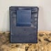 Vintage SONY WALKMAN FM Radio SRF-40W. Blue w/ Leather Case.