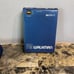 Vintage SONY WALKMAN FM Radio SRF-40W. Blue w/ Leather Case.