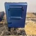 Vintage SONY WALKMAN FM Radio SRF-40W. Blue w/ Leather Case.