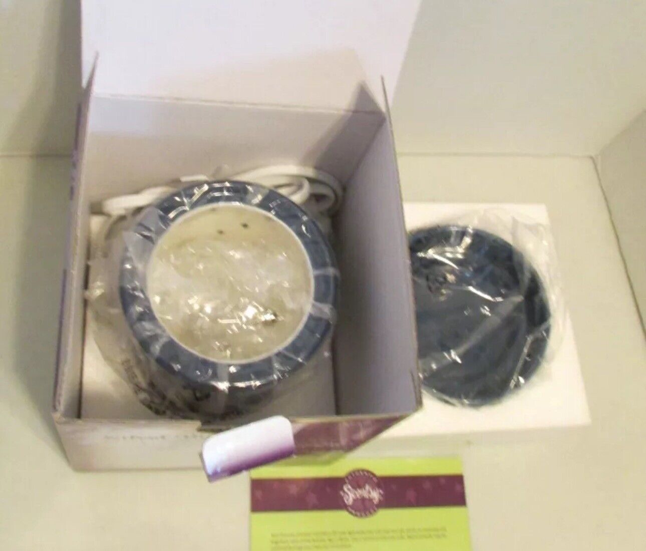 NEW Scentsy Wax Warmer SILENT NIGHT Holy Family Holiday Collection Full Size