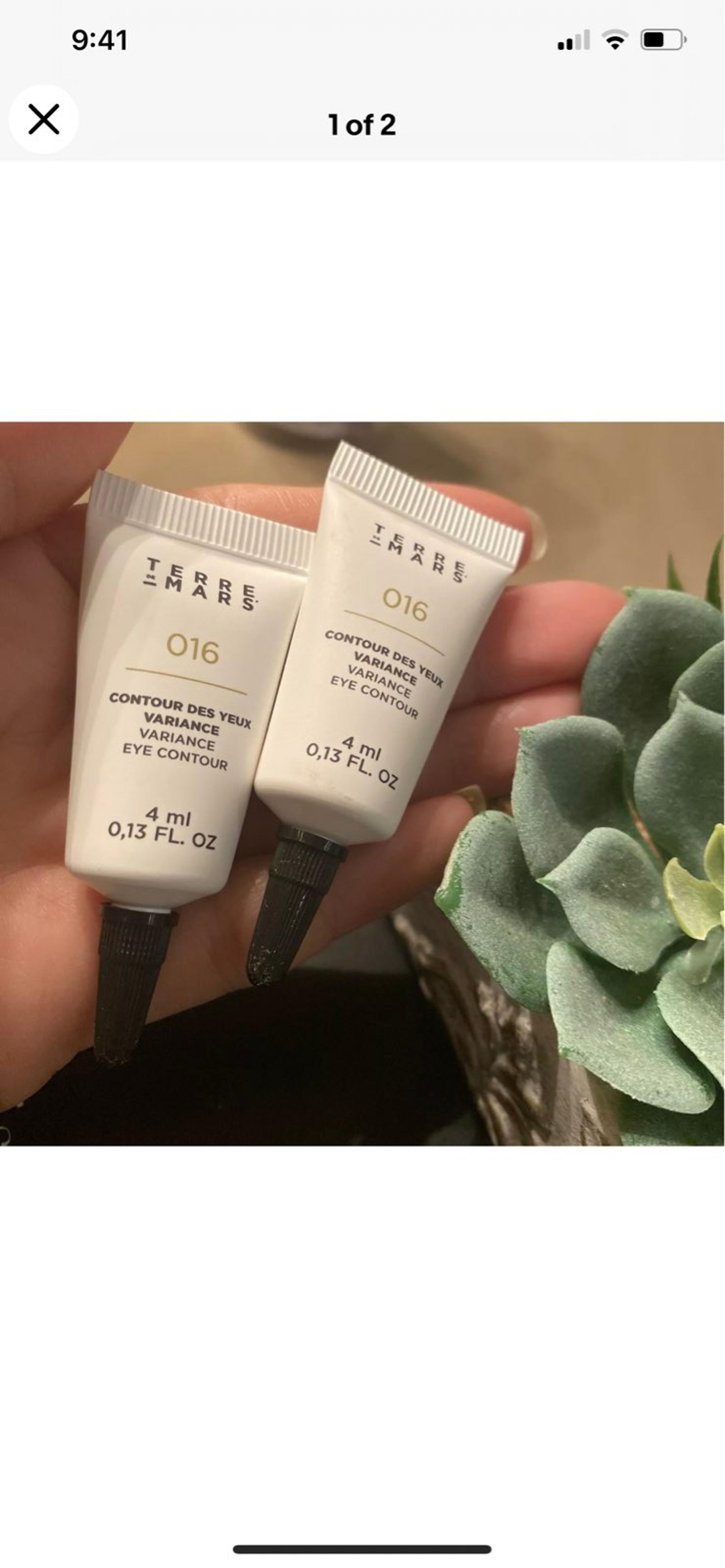 2x Lot Terre De Mars 016 Contour De Yeux Variance Eye Contour TRAVEL .13 oz Ipsy