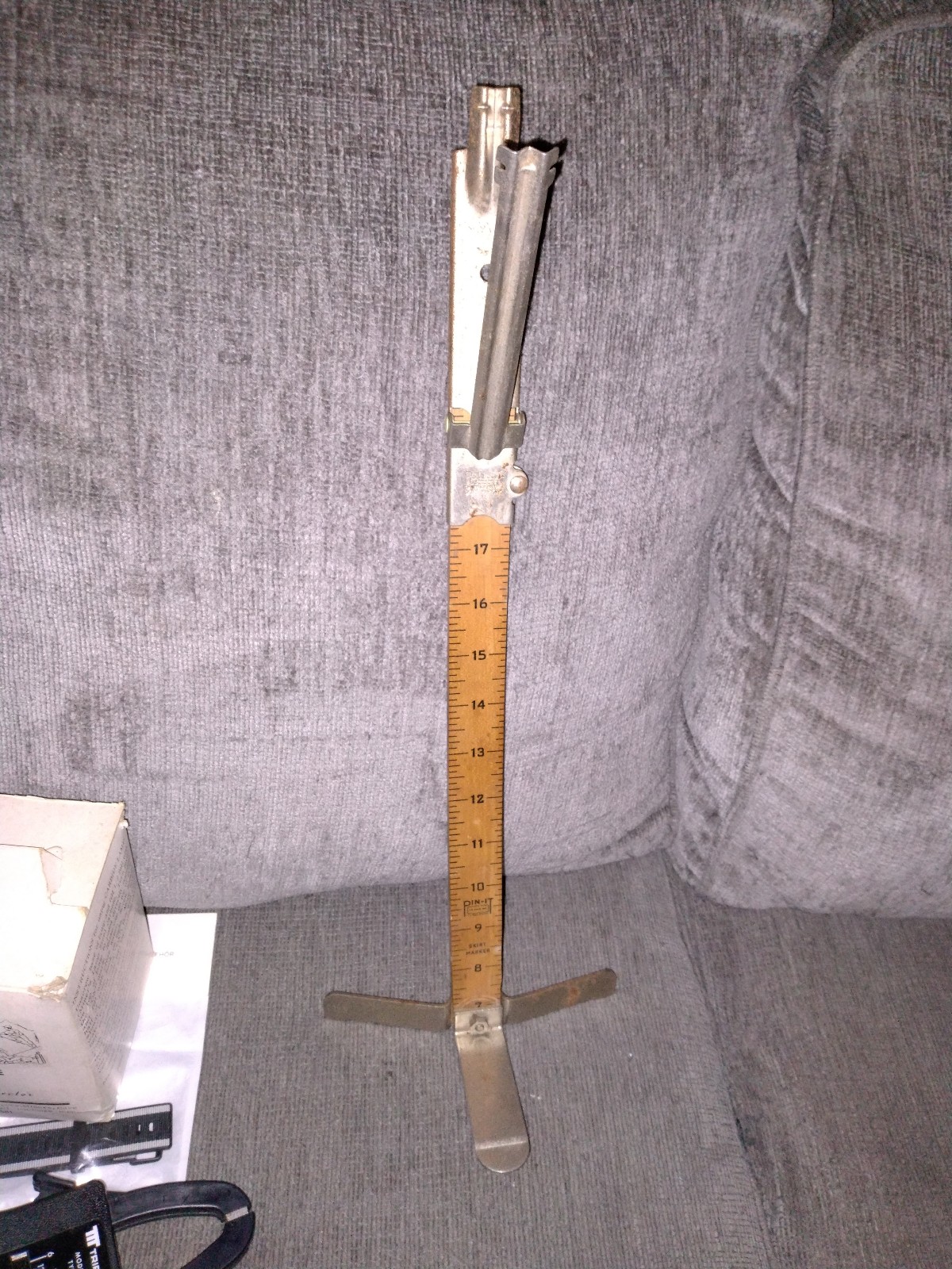 Vintage shirt marker
