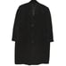 Men's Overcoat R46 Dark Brown Long Wool Cashmere Nylon 46R