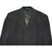Men's Overcoat R46 Dark Brown Long Wool Cashmere Nylon 46R