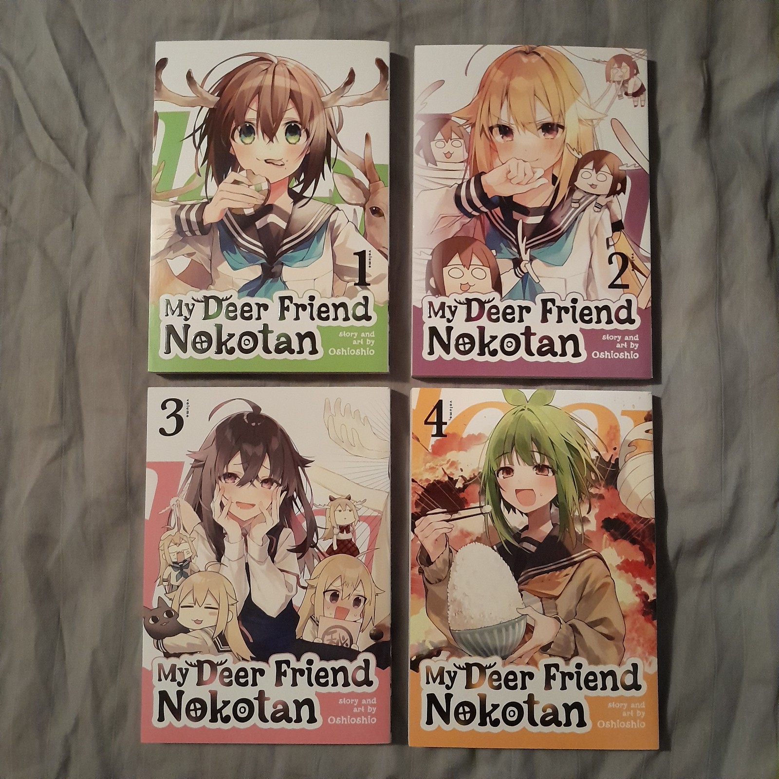 My Deer Friend Nokotan Manga Volumes 1-4
