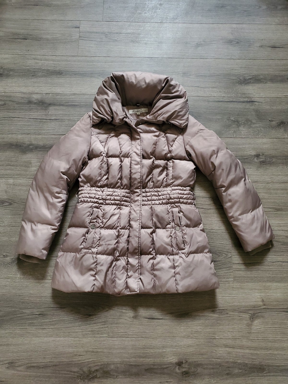 kenneth cole puffer coat women's