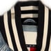 Tommy Jeans Hilfiger Women's Denim Snap-Front Cotton Letterman Jacket Large 239