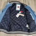 Tommy Jeans Hilfiger Women's Denim Snap-Front Cotton Letterman Jacket Large 239