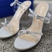 Stuart Weitzman SW Bow 100 Slide NEW size 6.5