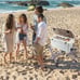 Folding Cooler Stand with Carry Bag, Anti-Slip for Camping Hiking BBQ Cooking