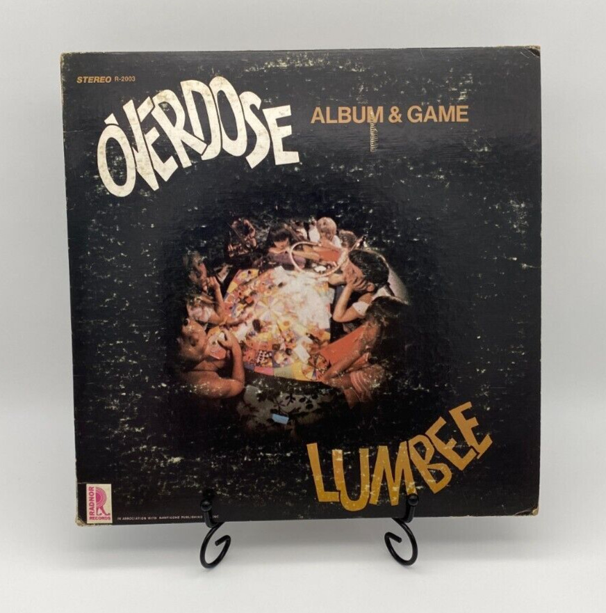 Overdose Lumbee Radnor Records LP Vinyl Album & Game Tested