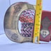 CAbi Braided Leather Belt Wide Boho Western Buckle Accent Brown Women's M