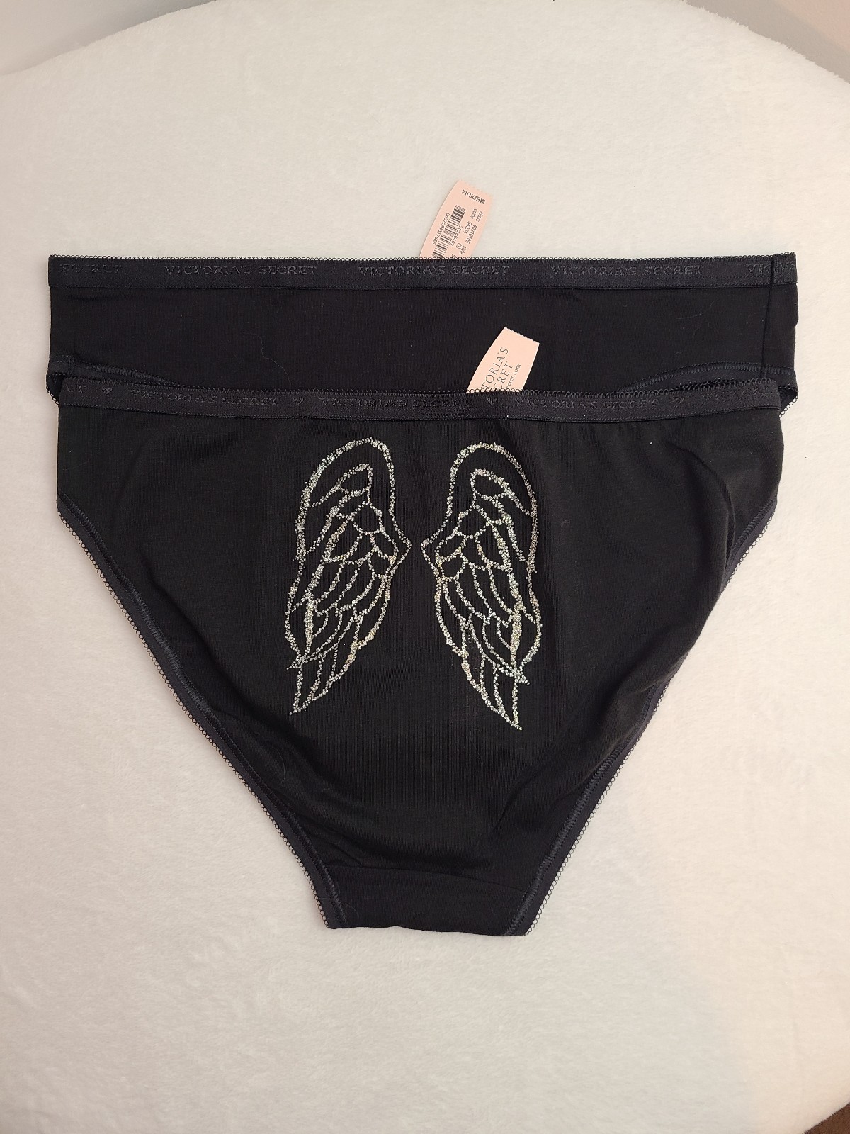 NWT Y2K Victoria's Secret 2pk Signature Cotton Bikini Panties Size M