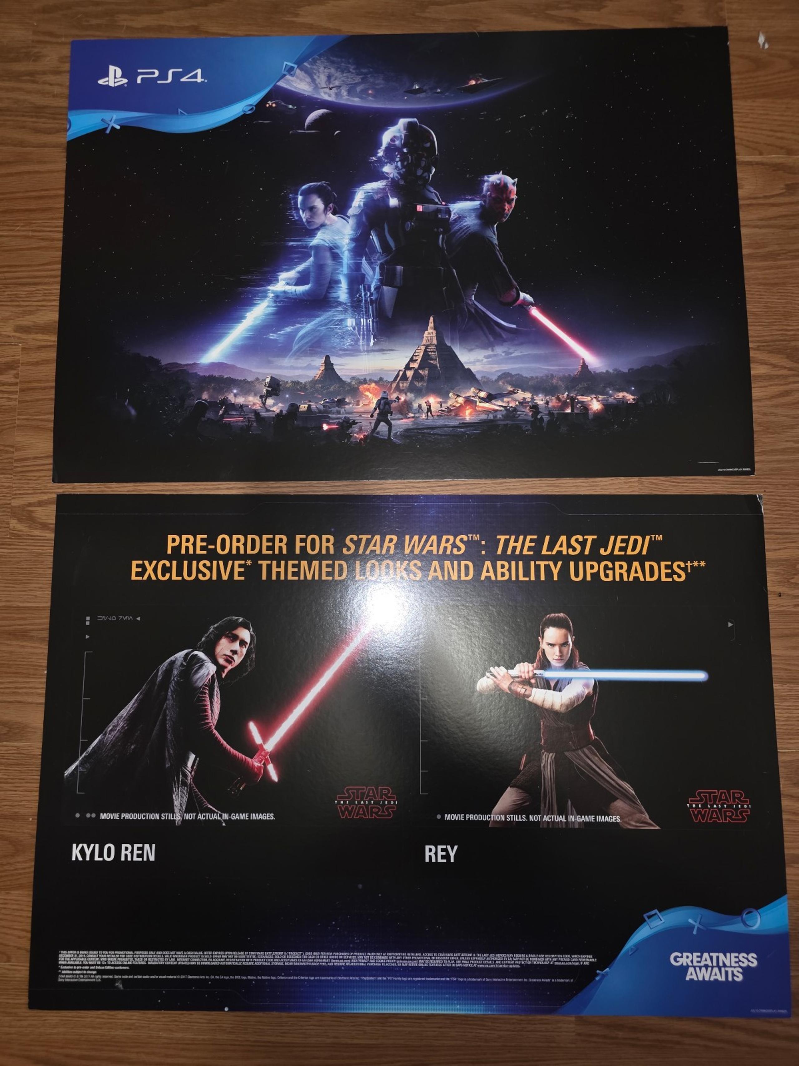Star Wars PS4 Promo Posters