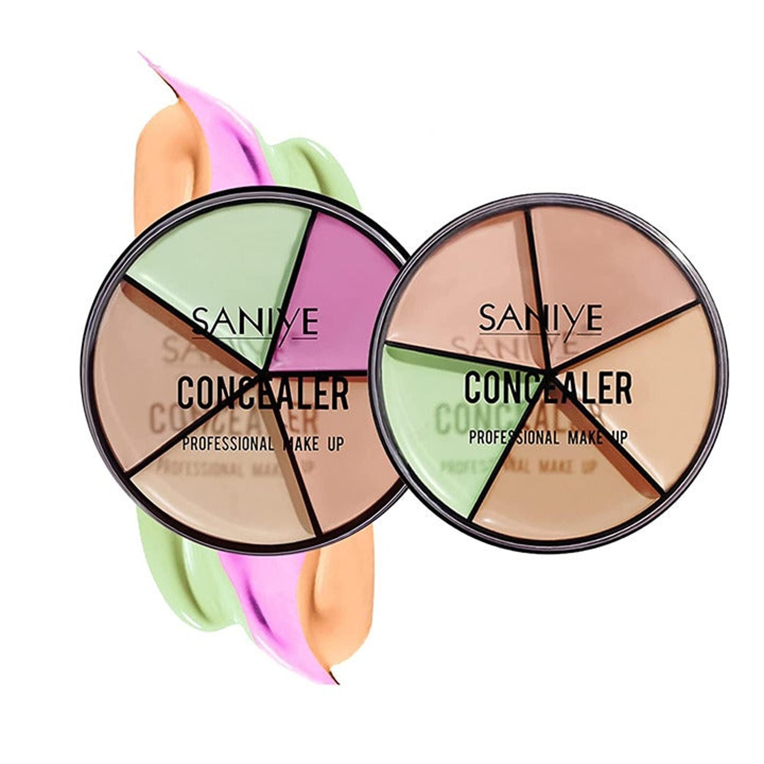 Full Coverage Palette, Professional 10 Color Correcting Concealer Palette