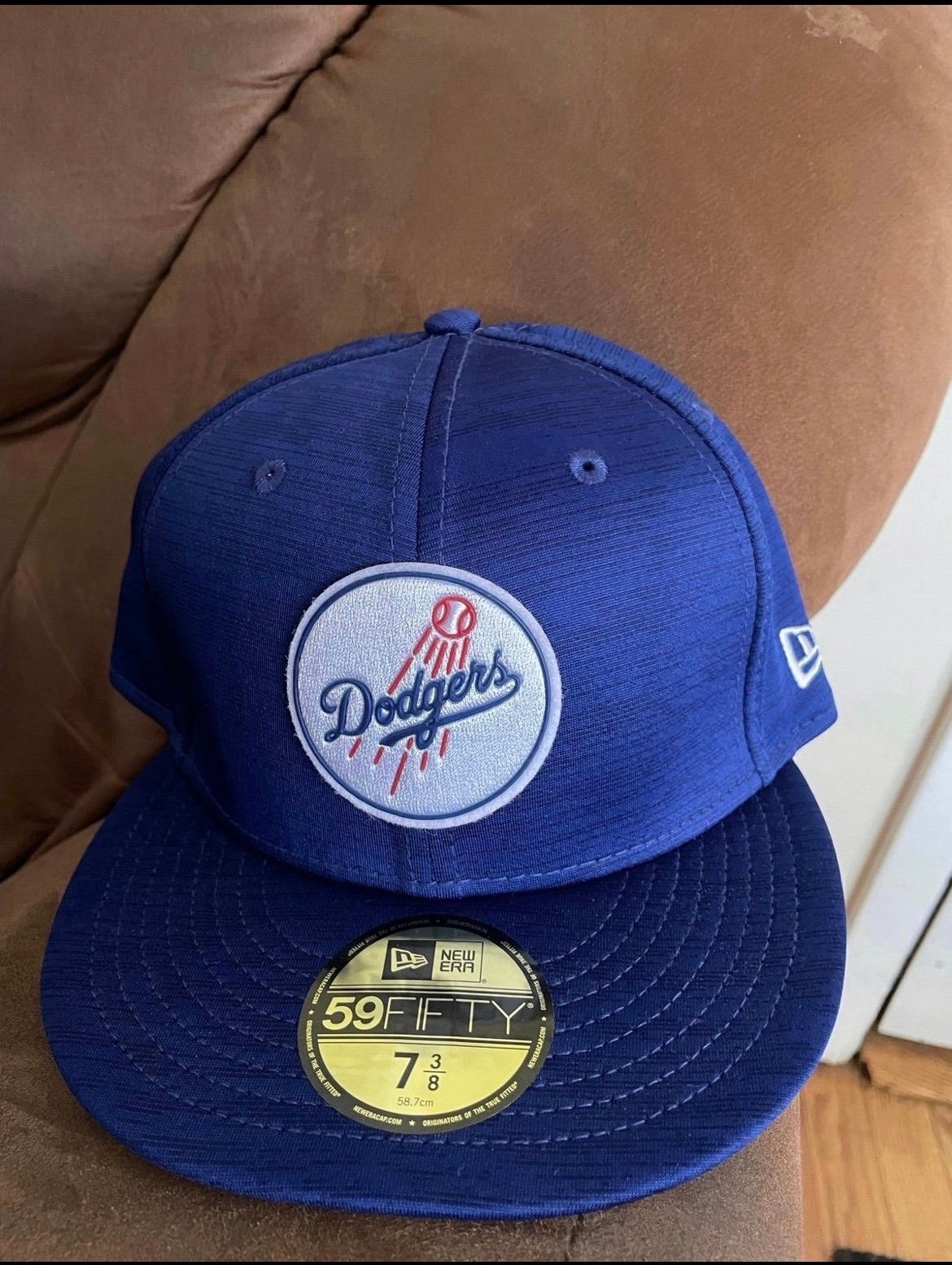 Los Angeles Dodgers New Era MLB clubhouse Fitted hat 7 3/8