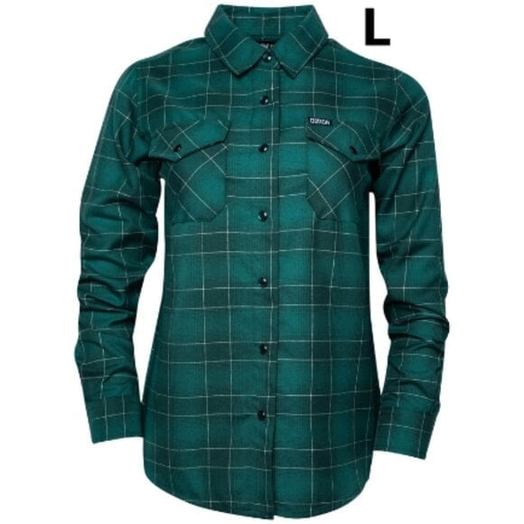 DIXXON Flannel WREATH Flannel Shirt - Women's L