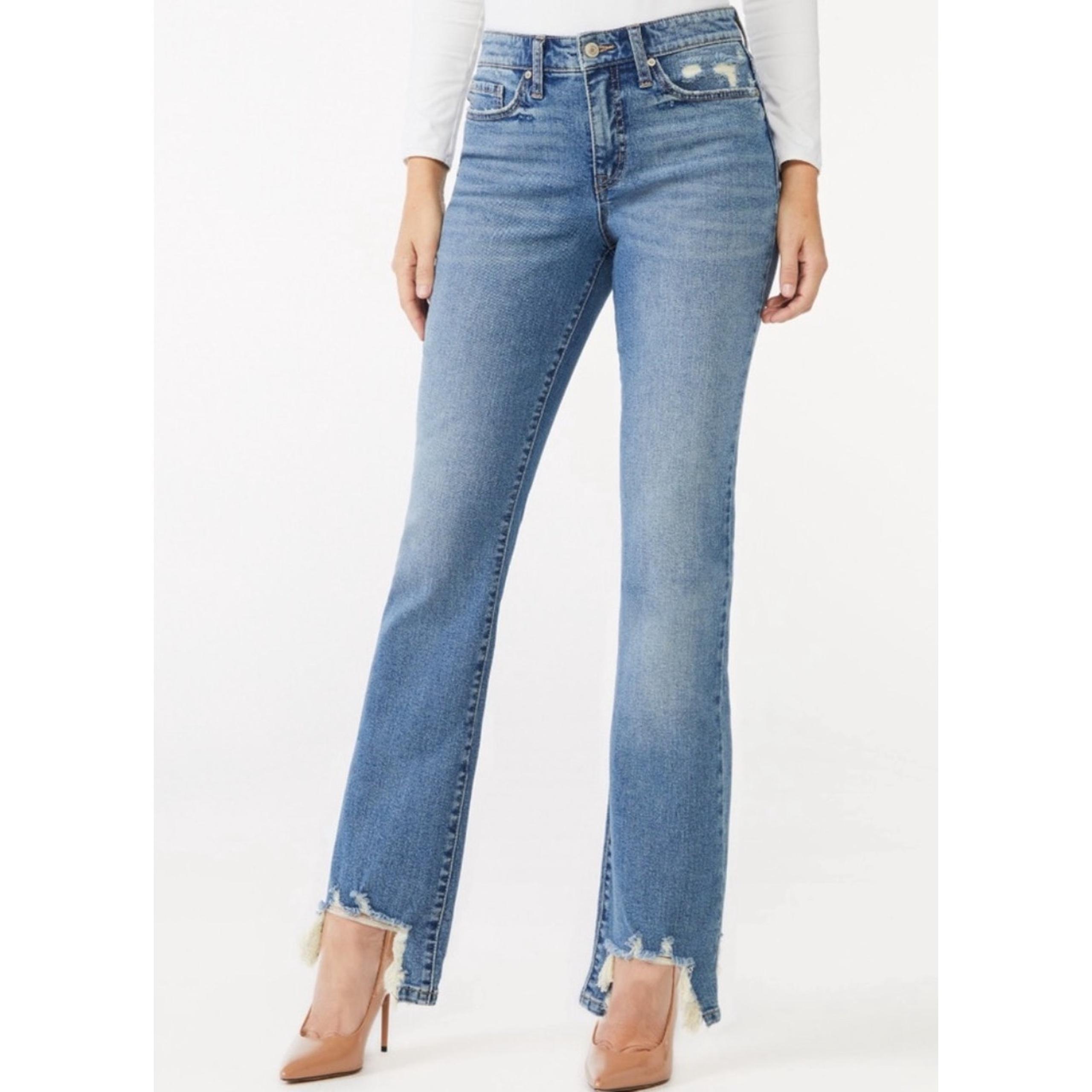 Sale!! Sofia Jeans by Sofia Vergara 
Mayra High Rise Kick Crop Flare Jeans sz 4