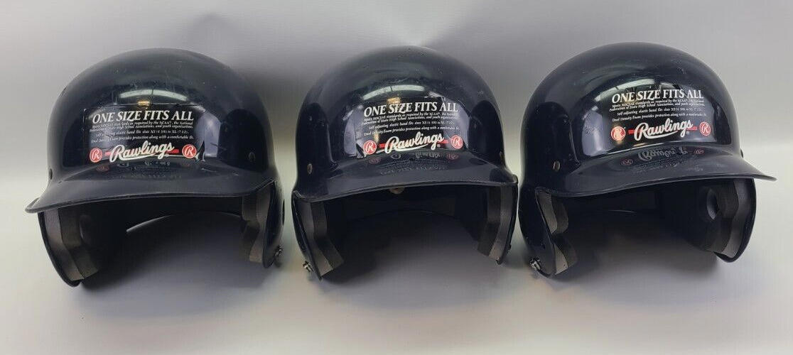 Rawlings Baseball T-Ball Batting Helmets Lot of 3 PL1 -N One Size Fits Most