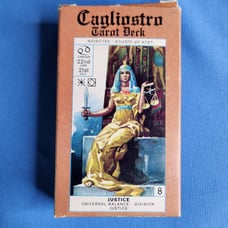 Vintage Cagliostro Tarot Deck Complete With Booklet Stuart Kaplan 1981