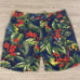 Vintage 90s Polo By Ralph Lauren Swim Trunks Floral Parrots Men’s Size 34 Large