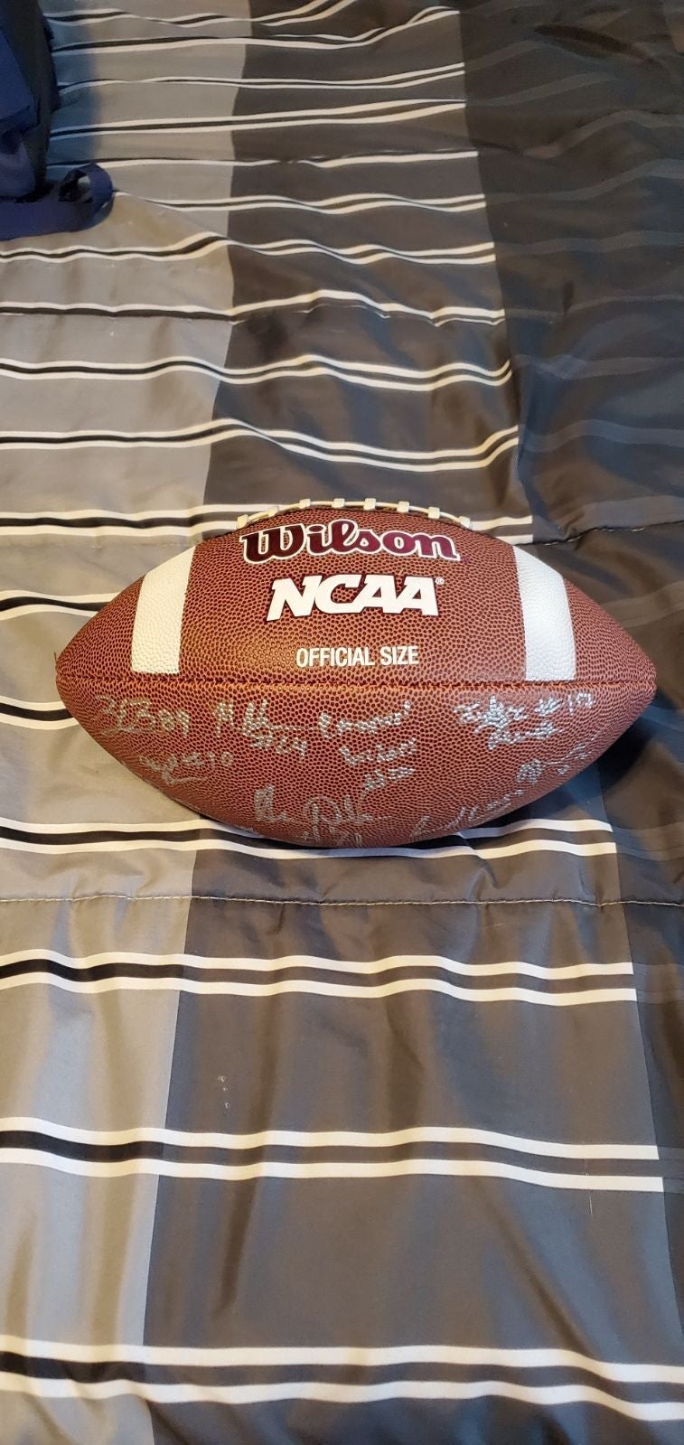 Signed 2015 Georgia Tech Football Team Ball
