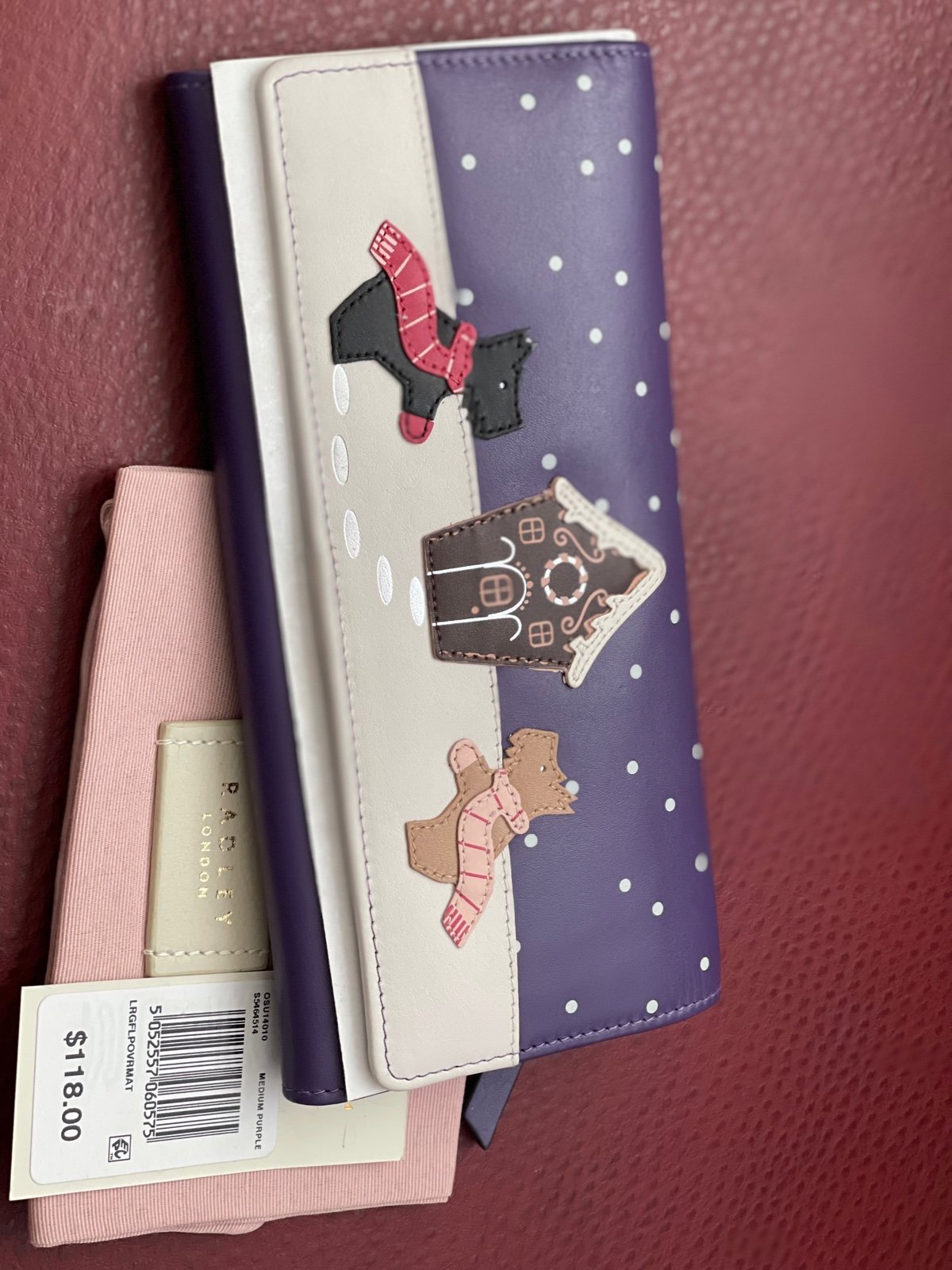 RADLEY LONDON HOME FOR THE HOLIDAYS WALLET
