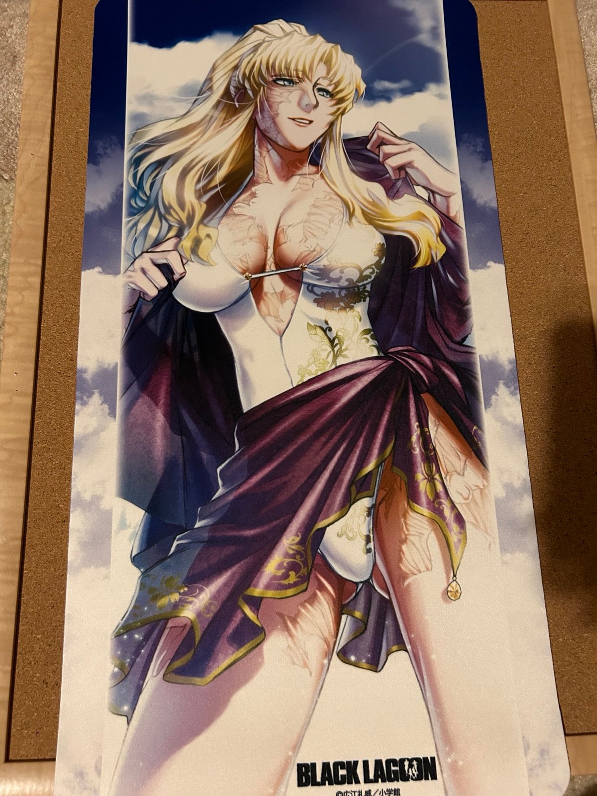 Black lagoon balalaika playmat
