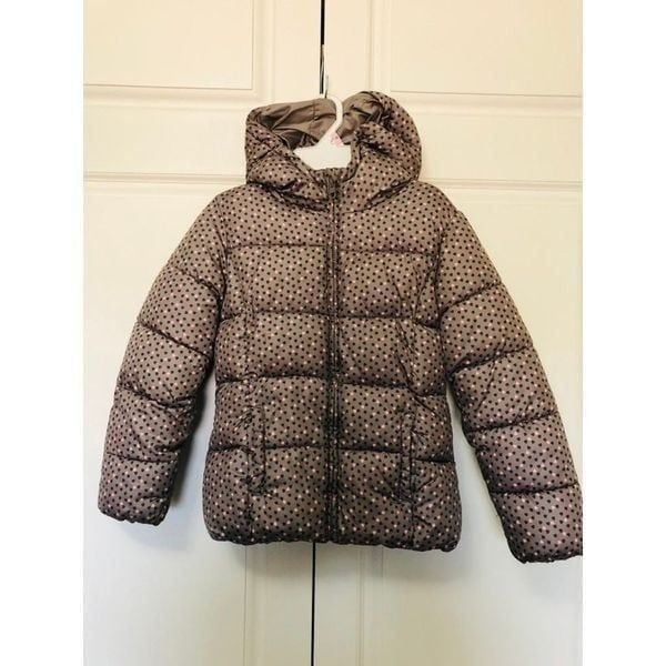 Sfera Girls’ Mini-hearts Puffer Jacket